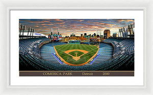 Comerica Park 2000 - Framed Print