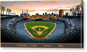 Comerica Park 2006 - Canvas Print