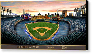 Comerica Park 2006 - Canvas Print