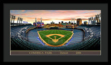 Load image into Gallery viewer, Comerica Park 2006 - Framed Print
