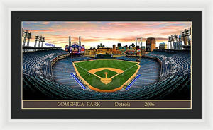 Comerica Park 2006 - Framed Print