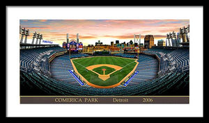 Comerica Park 2006 - Framed Print