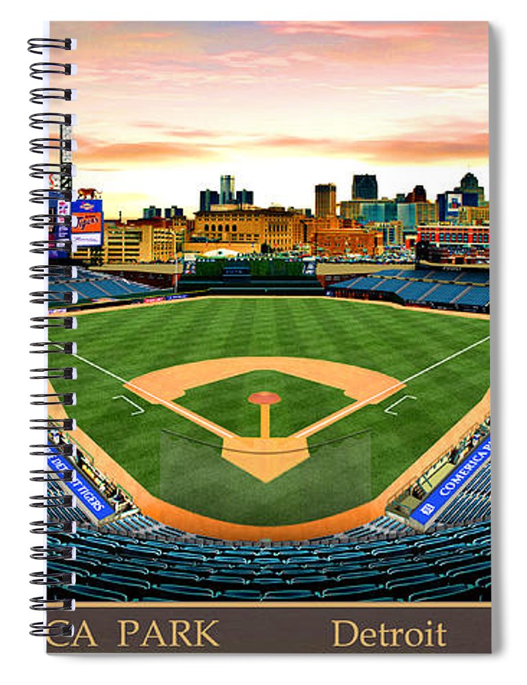 Comerica Park 2006 - Spiral Notebook