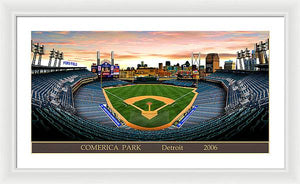 Comerica Park 2006 - Framed Print