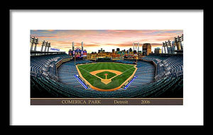 Comerica Park 2006 - Framed Print