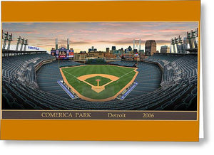 Comerica Park 2006 - Greeting Card