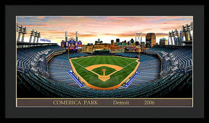 Comerica Park 2006 - Framed Print