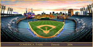 Comerica Park 2006 - Art Print