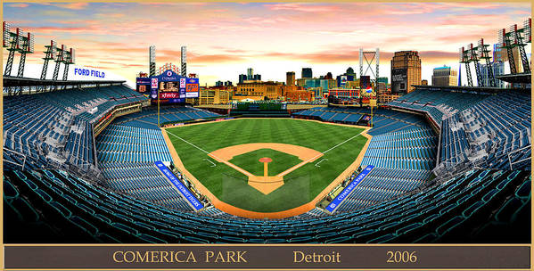 Comerica Park 2006 - Art Print