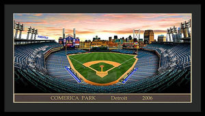 Comerica Park 2006 - Framed Print