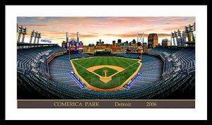 Comerica Park 2006 - Framed Print