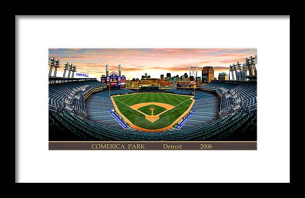 Comerica Park 2006 - Framed Print