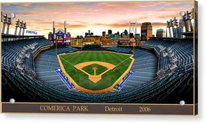 Comerica Park 2006 - Acrylic Print