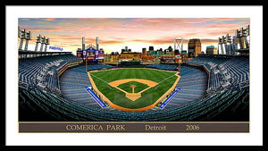 Comerica Park 2006 - Framed Print