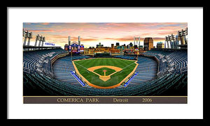 Comerica Park 2006 - Framed Print