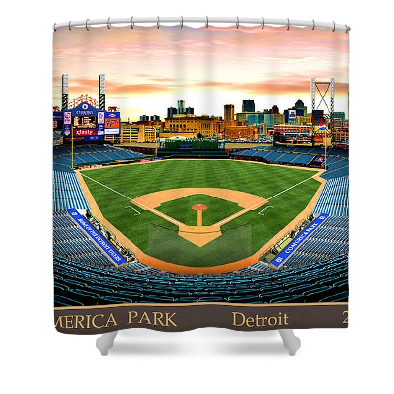 Comerica Park 2006 - Shower Curtain