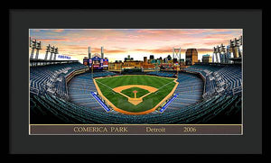 Comerica Park 2006 - Framed Print