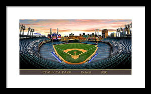 Comerica Park 2006 - Framed Print