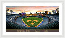 Load image into Gallery viewer, Comerica Park 2006 - Framed Print
