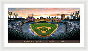 Comerica Park 2006 - Framed Print