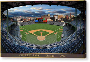 Comiskey Park 1919 - Canvas Print