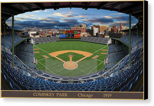 Comiskey Park 1919 - Canvas Print