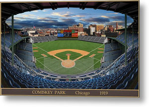 Comiskey Park 1919 - Metal Print