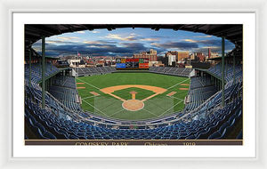 Comiskey Park 1919 - Framed Print