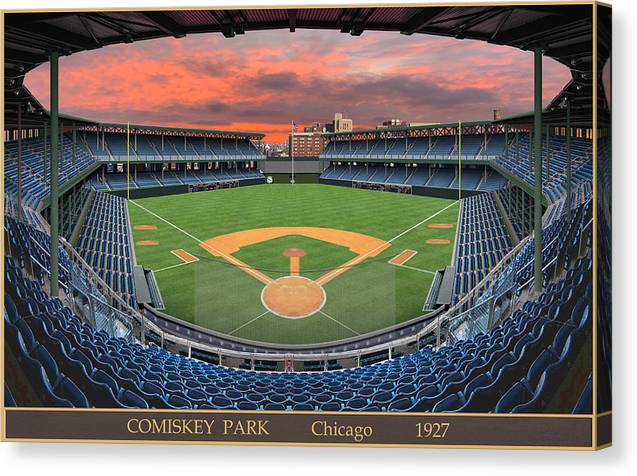 Comiskey Park 1928 - Canvas Print