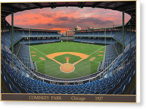 Comiskey Park 1928 - Canvas Print