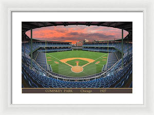 Comiskey Park 1928 - Framed Print