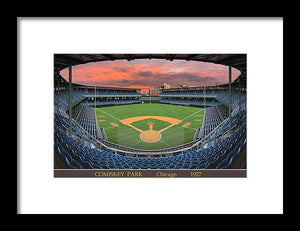 Comiskey Park 1928 - Framed Print