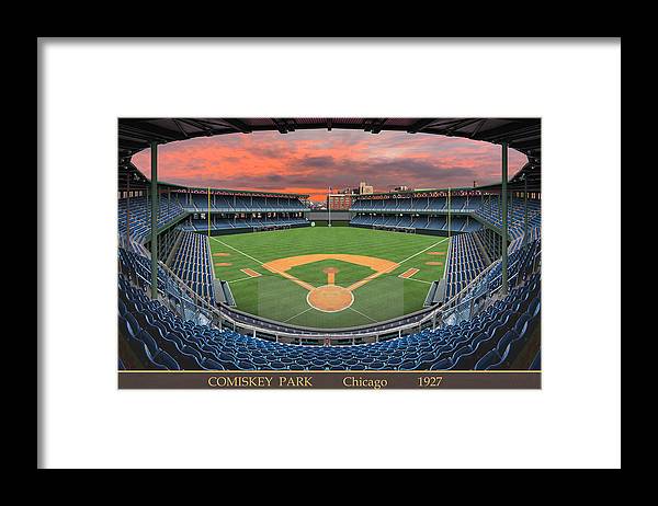 Comiskey Park 1928 - Framed Print