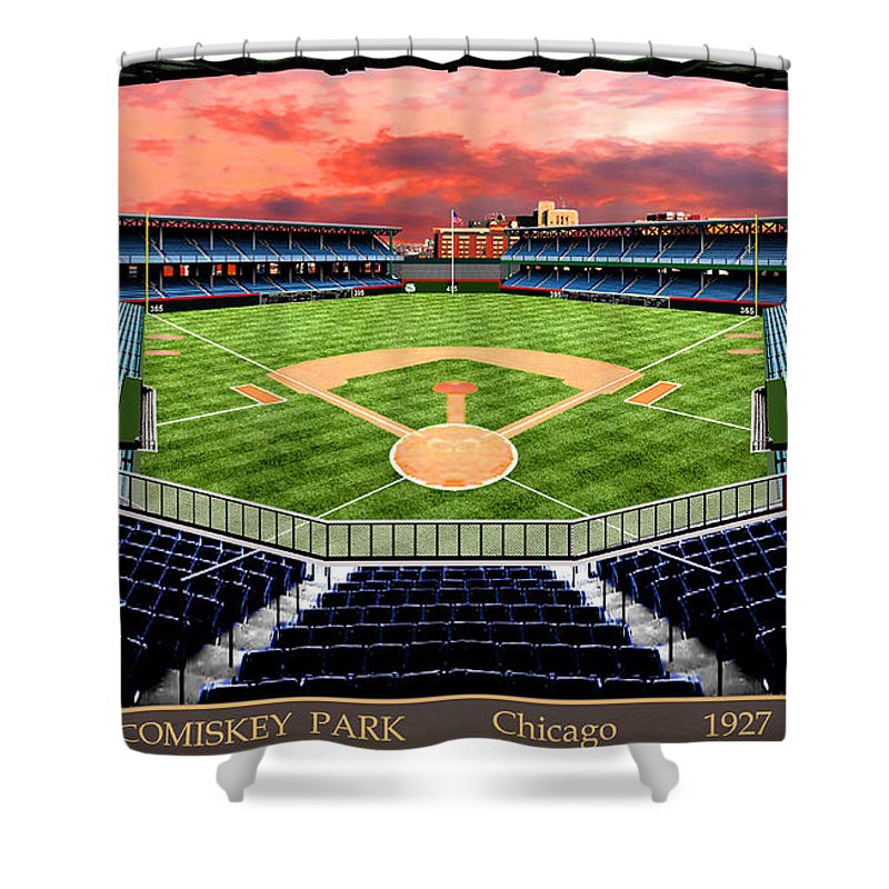 Comiskey Park 1928 - Shower Curtain