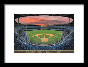 Comiskey Park 1928 - Framed Print