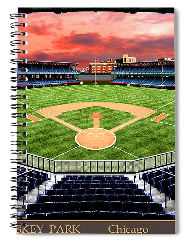 Comiskey Park 1928 - Spiral Notebook