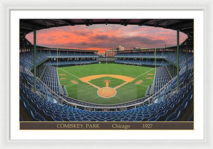 Comiskey Park 1928 - Framed Print