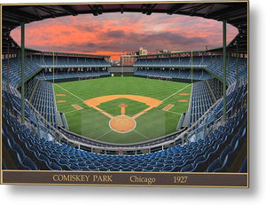 Comiskey Park 1928 - Metal Print