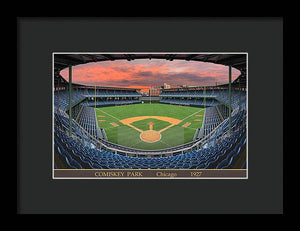 Comiskey Park 1928 - Framed Print