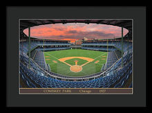 Load image into Gallery viewer, Comiskey Park 1928 - Framed Print
