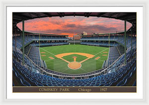 Comiskey Park 1928 - Framed Print