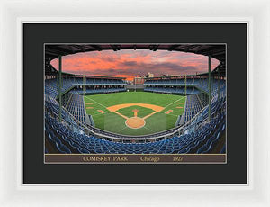 Comiskey Park 1928 - Framed Print