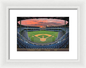 Comiskey Park 1928 - Framed Print