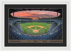 Comiskey Park 1928 - Framed Print