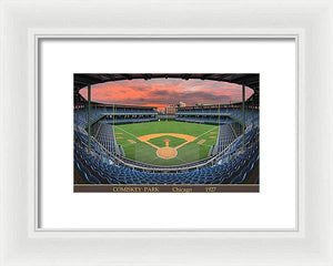 Comiskey Park 1928 - Framed Print