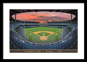 Comiskey Park 1928 - Framed Print