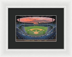 Comiskey Park 1928 - Framed Print