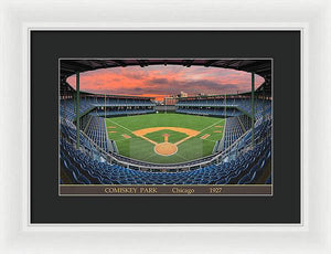 Comiskey Park 1928 - Framed Print