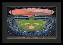 Load image into Gallery viewer, Comiskey Park 1928 - Framed Print
