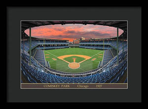 Comiskey Park 1928 - Framed Print